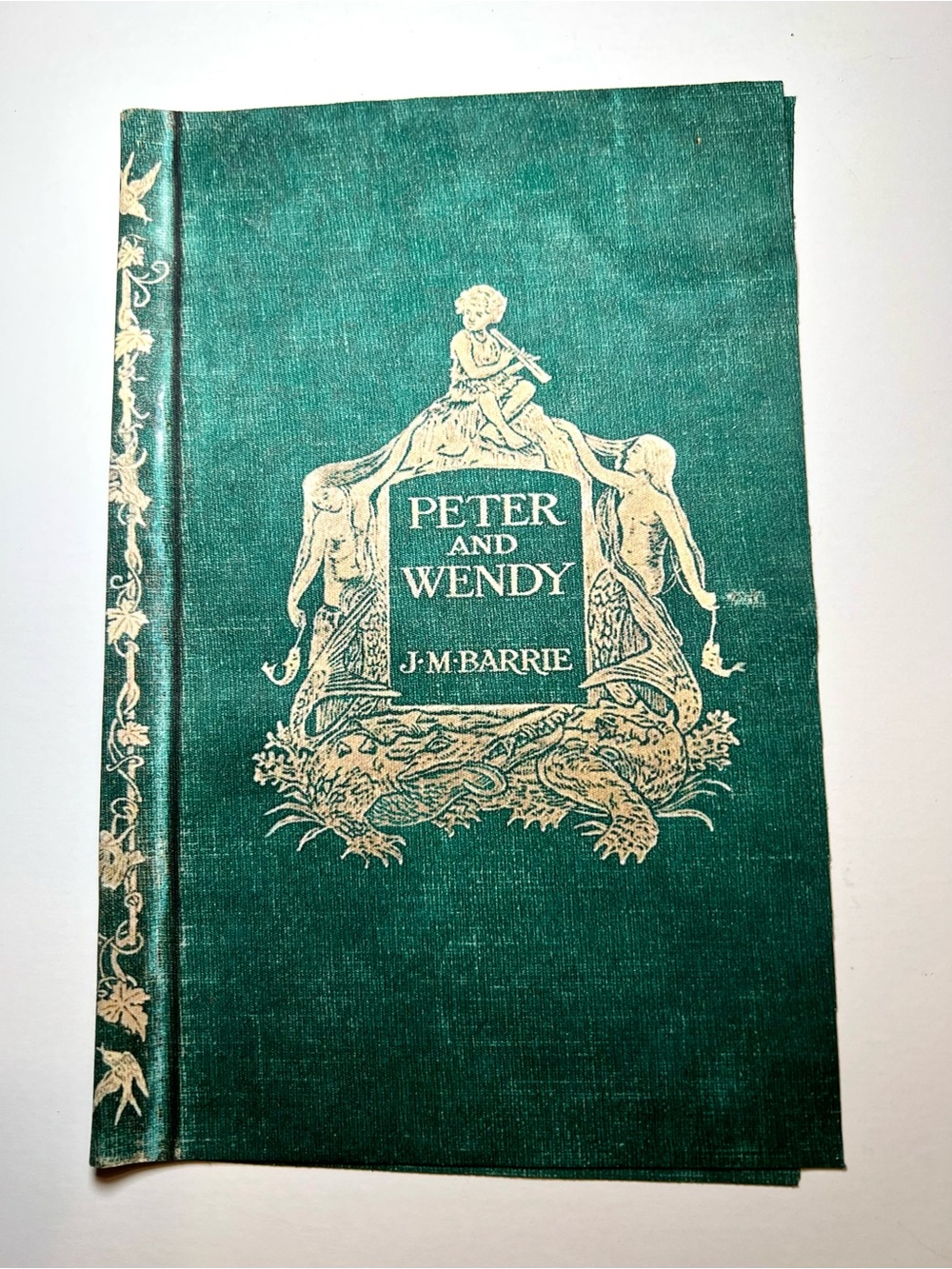 Peter and Wendy Book Shaped Microfiber Cleaning Cloth Eyeglasses Peter Pan
